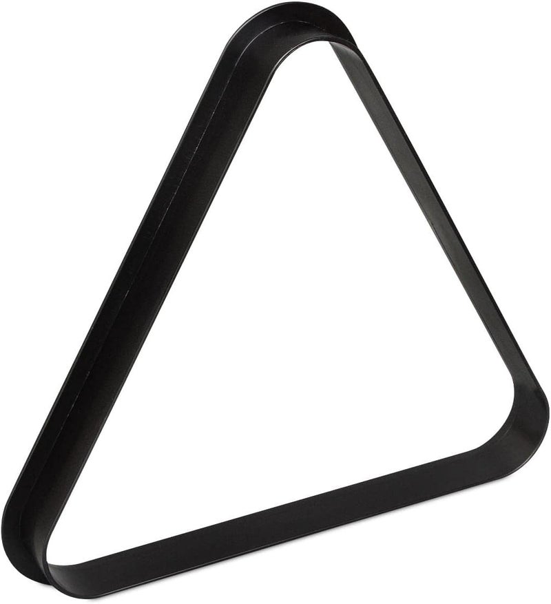 okko Billiard Pool Table Plastic 8 Ball Triangle Rack Black for Standard 2 ¼” Pool Balls - Image 1